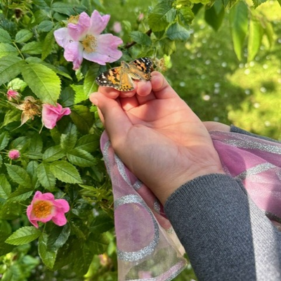 Students Celebrate Butterfly Release