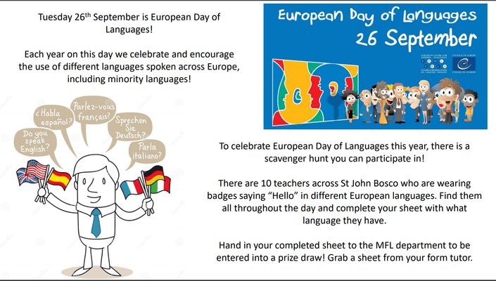 European Day of Languages