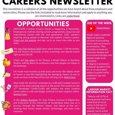 Careers Newsletter 20/10/25