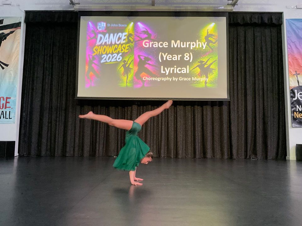 Grace performing her own lyrical choreography.